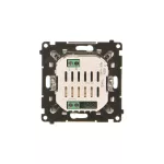 Simon 55 WMDL-TEWH1-144 Łącznik hotelowy elektroniczny z podświetleniem LED z przekaźnikiem 16 A, 230 V~, z opóźnieniem wyłączenia 10,20,30 sek. (moduł); Szampański mat