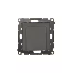 Simon 55 WMDL-TEWH1-149 Łącznik hotelowy elektroniczny z podświetleniem LED z przekaźnikiem 16 A, 230 V~, z opóźnieniem wyłączenia 10,20,30 sek. (moduł); Czarny mat