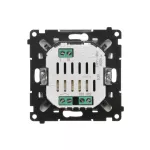 Simon 55 WMDR-001R10-111 Czujnik ruchu z przekaźnikiem 16 A, 230 V~ (moduł). Posiada tryby: AUTON, ON, OFF, SYMULACJA. W komplecie przesłony PCR/..; Biały mat