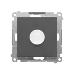 Simon 55 WMDR-001R10-116 Czujnik ruchu z przekaźnikiem 16 A, 230 V~ (moduł). Posiada tryby: AUTON, ON, OFF, SYMULACJA. W komplecie przesłony PCR/..; Grafitowy mat