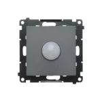 Simon 55 WMDR-001R10-116 Czujnik ruchu z przekaźnikiem 16 A, 230 V~ (moduł). Posiada tryby: AUTON, ON, OFF, SYMULACJA. W komplecie przesłony PCR/..; Grafitowy mat