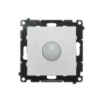 Simon 55 WMDR-001R10-143 Czujnik ruchu z przekaźnikiem 16 A, 230 V~ (moduł). Posiada tryby: AUTON, ON, OFF, SYMULACJA. W komplecie przesłony PCR/..; Aluminium mat