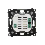 Simon 55 WMDR-001R10-143 Czujnik ruchu z przekaźnikiem 16 A, 230 V~ (moduł). Posiada tryby: AUTON, ON, OFF, SYMULACJA. W komplecie przesłony PCR/..; Aluminium mat