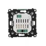 Simon 55 WMDR-001R10-144 Czujnik ruchu z przekaźnikiem 16 A, 230 V~ (moduł). Posiada tryby: AUTON, ON, OFF, SYMULACJA. W komplecie przesłony PCR/..; Szampański mat