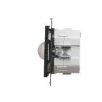 Simon 55 WMDR-001R10-149 Czujnik ruchu z przekaźnikiem 16 A, 230 V~ (moduł). Posiada tryby: AUTON, ON, OFF, SYMULACJA. W komplecie przesłony PCR/..; Czarny mat