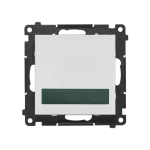 Simon 55 WMDS-040xxx-114 Sygnalizator świetlny LED – światło zielone (moduł) 230 V~; Jasnoszary mat