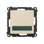 Simon 55 WMDS-040xxx-144 Sygnalizator świetlny LED – światło zielone (moduł) 230 V~; Szampański mat