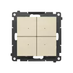 Simon 55 GO WMDS-TEK1W-144 Sterownik programowalny sterujący bezprzewodowo innymi urządzeniami Simon GO, max 30 akcji, sterowany smartfonem [Wi-Fi] - CONTROL; 230 V, (moduł); Szampański mat