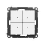 Simon 55 GO WMDS-TENB1W-111 Pilot ścienny sterujący bezpośrednio innymi urządzeniami Simon GO, max 28 akcji, [Wi-Fi] - CONTROL B; zasilany baterią CR123 (moduł); Biały mat