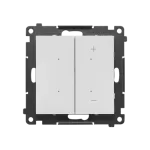 Simon 55 GO WMDS-TESRGB1W-114 Ściemniacz do pasków RGBW 12-24 V, 4 kanałowy, sterowany smartfonem [Wi-Fi] - DIMMER RGB (moduł); Jasnoszary mat