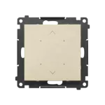 Simon 55 GO WMDS-TEZ1W-144 Sterownik do rolety, żaluzji, markiz, firan, sterowany smartfonem [Wi-Fi] - SHUTTER; 2x5 A, 230 V, (moduł); Szampański mat