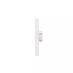 Simon 55 WMDL-K0x4xx-111 Klawisz pojedynczy do łącznika i przycisku roletowego: SZW1KM, SZP1KM; Biały mat