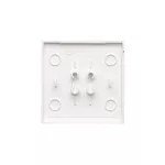 Simon 55 WMDL-K0x4xx-111 Klawisz pojedynczy do łącznika i przycisku roletowego: SZW1KM, SZP1KM; Biały mat