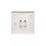 Simon 55 WMDL-K0x4xx-114 Klawisz pojedynczy do łącznika i przycisku roletowego: SZW1KM, SZP1KM; Jasnoszary mat