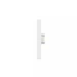 Simon 55 WMDL-K0x4xx-AB111 Klawisz pojedynczy do łącznika i przycisku roletowego: SZW1KM, SZP1KM; Antybakteryjny; Biały mat