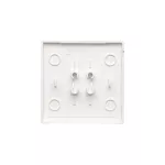 Simon 55 WMDL-K0x4xx-AB111 Klawisz pojedynczy do łącznika i przycisku roletowego: SZW1KM, SZP1KM; Antybakteryjny; Biały mat