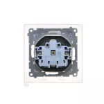 Simon 55 WMDW-321102-149 Gniazdo Schuko do wersji IP44 z przesłonami z uszczelką ramki (moduł) 16 A, 250 V~, szybkozłącza. Klapka w kolorze pokrywy; Czarny mat