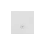 Simon 55 WMDL-K019L3-114 Klawisz pojedynczy z oczkiem z piktogramem krzyżowym do: SW7M; Jasnoszary mat