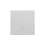 Simon 55 WMDL-K0x2xx-143 Klawisz pojedynczy z piktogramem "dzwonek" do: SP1M; Aluminium mat