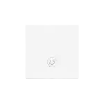 Simon 55 WMDL-K0X2LX-111 Klawisz pojedynczy z oczkiem z piktogramem "dzwonek" do: SP1M; Biały mat