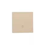 Simon 55 WMDL-K0X7XX-144 Klawisz pojedynczy z piktogramem "światło" do: SP1M; Szampański mat