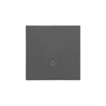 Simon 55 WMDL-K0X7LX-116 Klawisz pojedynczy z oczkiem z piktogramem "światło" do: SP1M; Grafitowy mat