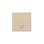 Simon 55 WMDL-K0X7LX-144 Klawisz pojedynczy z oczkiem z piktogramem "światło" do: SP1M; Szampański mat