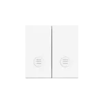 Simon 55 WMDL-K015Lx-111 Klawisz podwójny z oczkami do: SW5L2M, SW6/2L2M, SW7/2L2M; Biały mat