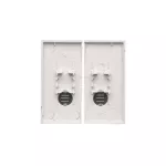 Simon 55 WMDL-K015Lx-114 Klawisz podwójny z oczkami do: SW5L2M, SW6/2L2M, SW7/2L2M; Jasnoszary mat