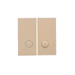 Simon 55 WMDL-K015Lx-144 Klawisz podwójny z oczkami do: SW5L2M, SW6/2L2M, SW7/2L2M; Szampański mat