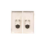 Simon 55 WMDL-K015Lx-144 Klawisz podwójny z oczkami do: SW5L2M, SW6/2L2M, SW7/2L2M; Szampański mat