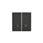 Simon 55 WMDL-K015Lx-149 Klawisz podwójny z oczkami do: SW5L2M, SW6/2L2M, SW7/2L2M; Czarny mat