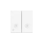 Simon 55 WMDL-K015Lx-111AB Klawisz podwójny z oczkiem do: SW5L2M, SP2L2; Antybakteryjny; Biały mat