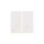 Simon 55 WMDL-K015Lx-111AB Klawisz podwójny z oczkiem do: SW5L2M, SP2L2; Antybakteryjny; Biały mat