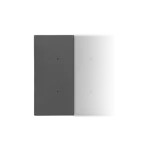 Simon 55 WMDL-K1224x-116 Klawisz połówkowy bez piktogramu do produktów elektronicznych; Grafitowy mat