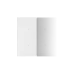 Simon 55 WMDL-K121XX-111 Klawisz połówkowy personalizowany z możliwością nadruku piktogramów; Biały mat