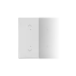 Simon 55 WMDL-K1225x-114 Klawisz połówkowy z piktogramem pojedynczej rolety do produktów; Jasnoszary mat