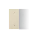 Simon 55 WMDL-K1225x-144 Klawisz połówkowy z piktogramem pojedynczej rolety do produktów; Szampański mat