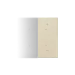 Simon 55 WMDL-K1228X-144 Klawisz połówkowy prawostronny z piktogramem „+/-” do produktów elektronicznych; Szampański mat