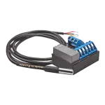 Simon GO WMDC-015NxB-XX Sterownik do sterowania ogrzewaniem lub chłodzeniem z możliwością współpracy 2 sond cyfrowych, dopuszkowy, sterowany smartfonem [Wi-Fi] - thermoBox