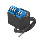 Simon GO WMDC-019NxB-XX Czujnik temperatury od -55 do 125 stopni Celsjusza, dopuszkowy, możliwość podłączenia 4 sond, sterowany smartfonem [Wi-Fi] - tempsensorAC; 230 V