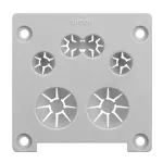 Simon Connect TSC-KCFC06-24 Pokrywa boczna Ofiblok Compact do szybkozłącza i 4 przewodów sygnałowych (opcjonalna)