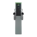 ładowarki samoch. TSS-0620212-100 Ładowarka Samochodowa; Neon; Cokoł; 3 fazy; 44 kW; 2 punkty ładowania; Kabel T2 prosty; RFID; MID; wyłącznik różnicowoprądowy 30mA klasa A, wyłącznik nadprądowy 40A klasa C