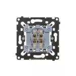 Simon 55 WMDL-050xxR-0xx Łącznik świecznikowy (mechanizm) 10AX, 250V~, szybkozłącza, czarna rama montażowa