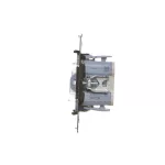 Simon 55 WMDL-0106L7R-0XX Łącznik krzyżowy podwójny (mechanizm) 10AX, 250V~, szybkozłącza, czarna rama montażowa