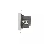 Simon 55 WMDS-0042L2-114 Ładowarka USB C+A (moduł), 30W, 230V; Jasnoszary mat