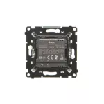 Simon 55 WMDS-0042L2-143 Ładowarka USB C+A (moduł), 30W, 230V; Aluminium mat