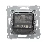 Simon 54 WMDZ-EC2CAQ-043 Ładowarka USB C+A (moduł), 30W, 230V; srebrny mat