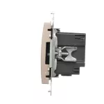 Simon 54 WMDZ-EC2CAQ-044 Ładowarka USB C+A (moduł), 30W, 230V; złoty mat