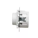 Simon 55 WMDS-005XS9L-111 Ściemniacz obrotowy do LED ściemnialnych 230 V (moduł) 2–200 W; Biały mat